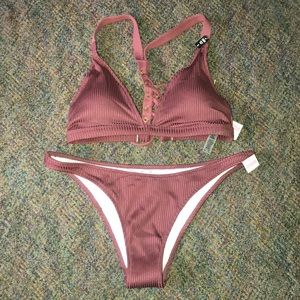 Victoria’s Secret PINK Ribbed Bikini Set
